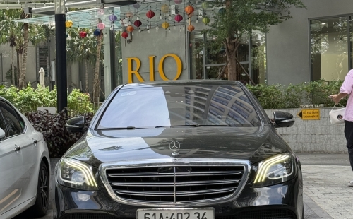 Mercedes  S450 sản xuất 2018 bản luxury lăn bánh 44 ngàn 