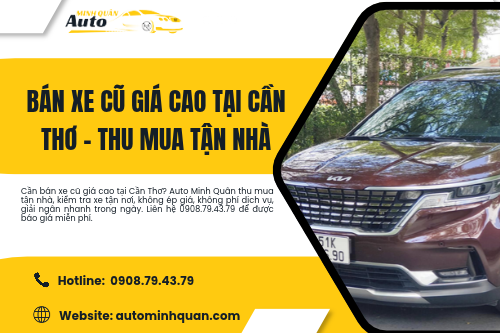 Bán xe cũ giá cao tại Cần Thơ – Thu mua tận nhà