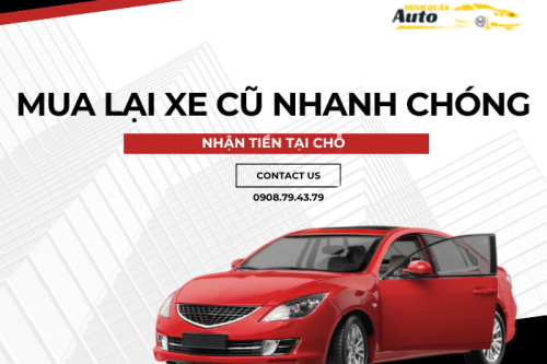 Mua lại xe cũ nhanh chóng, nhận tiền tại chỗ