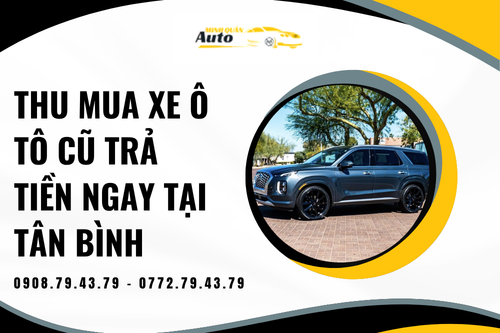 Thu Mua Xe Ô Tô Cũ Trả Tiền Ngay Tại Tân Bình