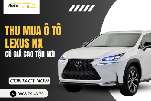 Thu mua ô tô Lexus NX cũ giá cao tận nơi