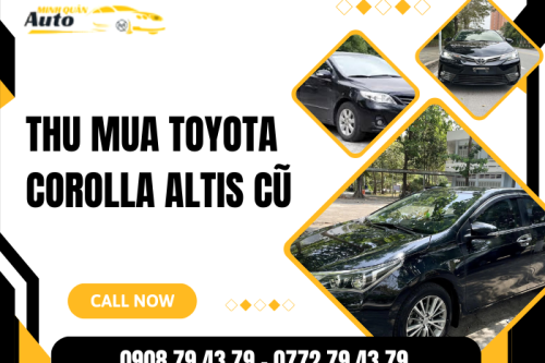 Thu mua Toyota Corolla Altis cũ