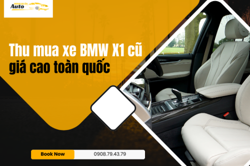 Thu mua xe BMW X1 cũ giá cao toàn quốc