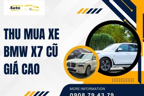 Thu mua xe BMW X7 cũ giá cao