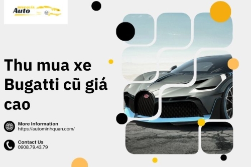 Thu mua xe Bugatti cũ giá cao