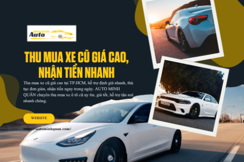 Thu mua xe cũ giá cao, nhận tiền nhanh