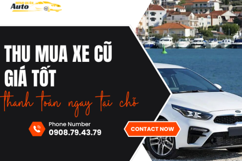 Thu mua xe cũ giá tốt, thanh toán ngay tại chỗ