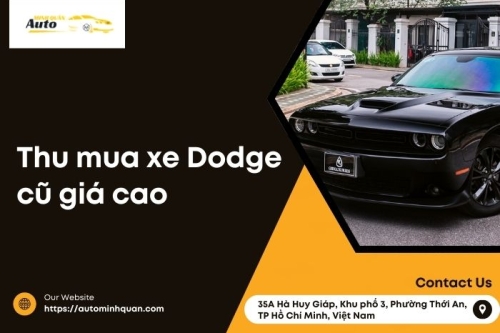 Thu mua xe Dodge cũ giá cao