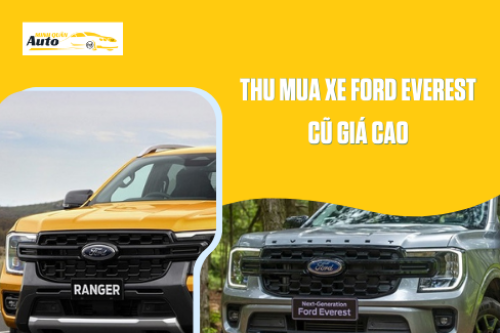 Thu mua xe Ford Everest cũ giá cao
