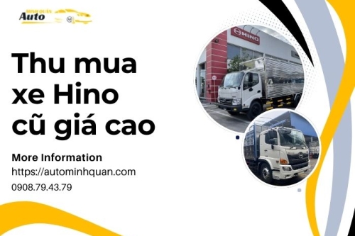 Thu mua xe Hino cũ giá cao