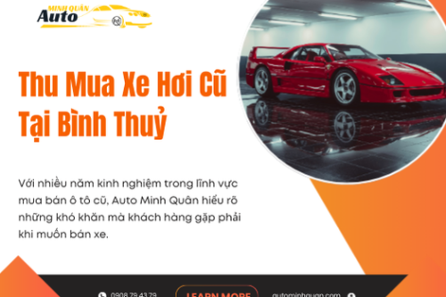 Thu mua xe hơi cũ tại Bình Thuỷ – Cần Thơ