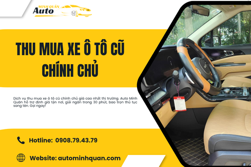 Thu mua xe ô tô cũ chính chủ