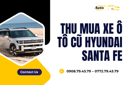 Thu mua xe ô tô cũ Hyundai Santa Fe