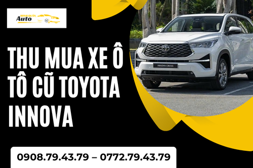 Thu Mua Xe Ô Tô Cũ Toyota Innova