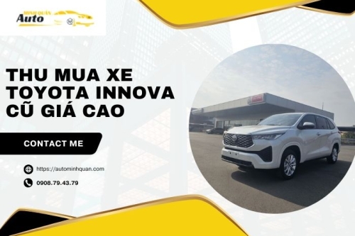 Thu mua xe Toyota Innova cũ giá cao
