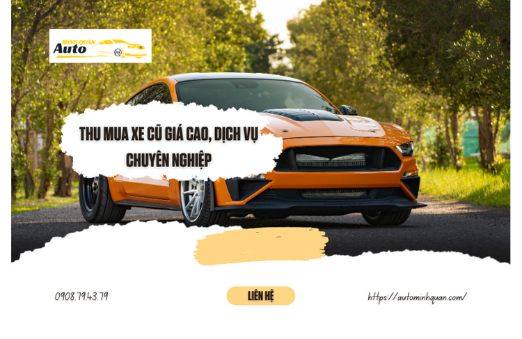 Thu mua xe cũ giá cao, dịch vụ chuyên nghiệp