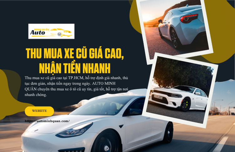 Thu mua xe cũ giá cao, nhận tiền nhanh