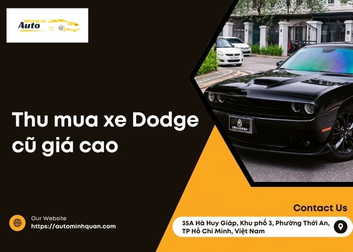 Thu mua xe Dodge cũ giá cao