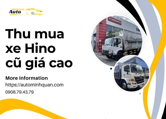 Thu mua xe Hino cũ giá cao