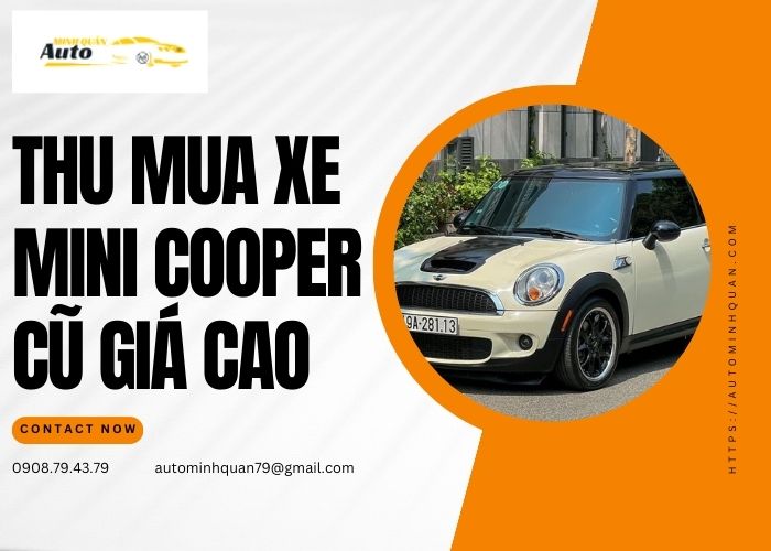Thu mua xe Mini Cooper cũ giá cao