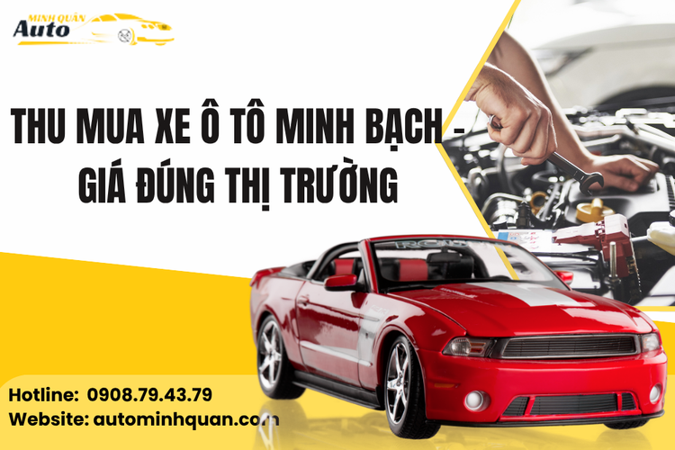Thu Mua Xe Ô Tô Minh Bạch – Giá Đúng Thị Trường Cùng Auto Minh Quân