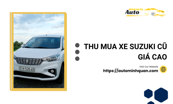 Thu mua xe Suzuki cũ giá cao