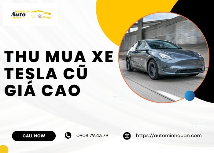 Thu mua xe Tesla cũ giá cao