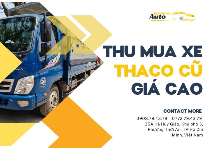 Thu mua xe Thaco cũ giá cao