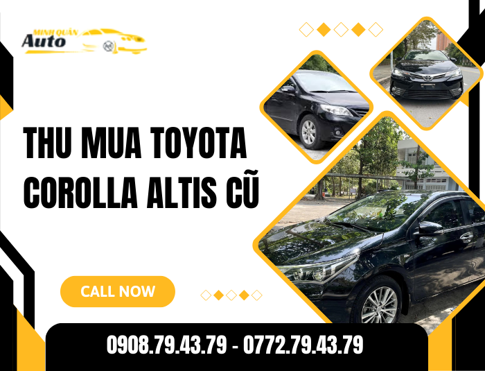 Thu mua Toyota Corolla Altis cũ