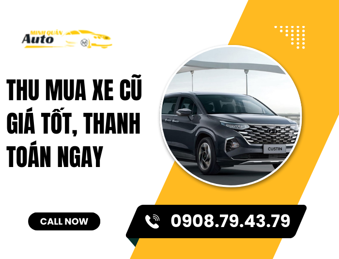 Thu mua xe cũ giá tốt, thanh toán ngay