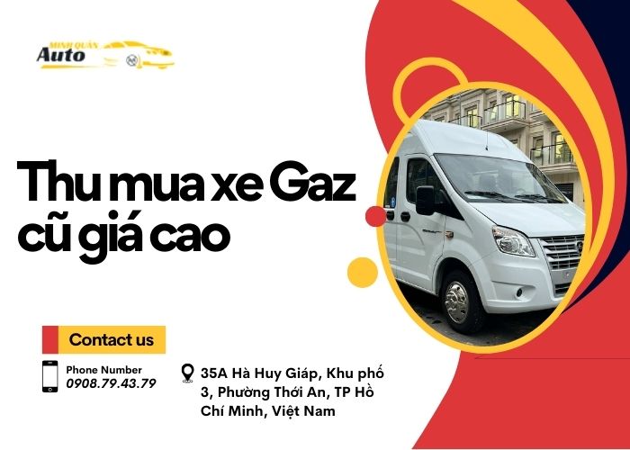 Thu mua xe Gaz cũ giá cao