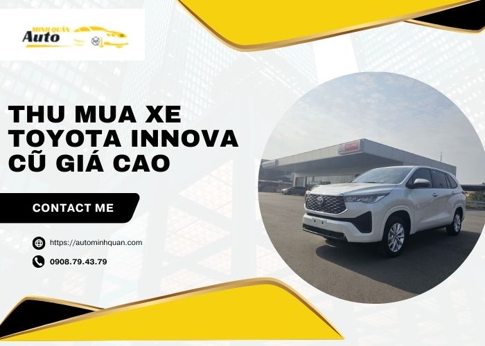 Thu mua xe Toyota Innova cũ giá cao