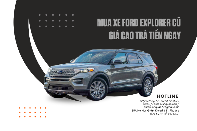 Mua xe Ford Explorer cũ giá cao trả tiền ngay